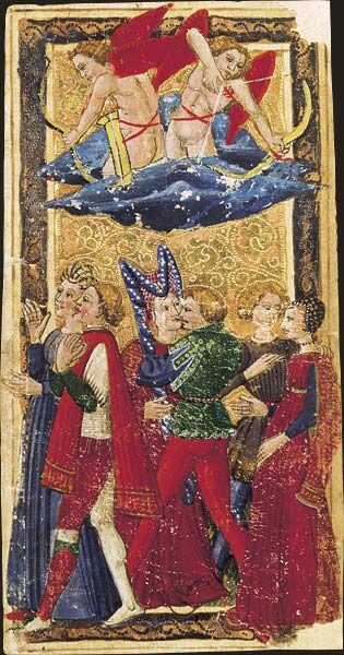 L'Amoureux, tarot dit de Charles VI